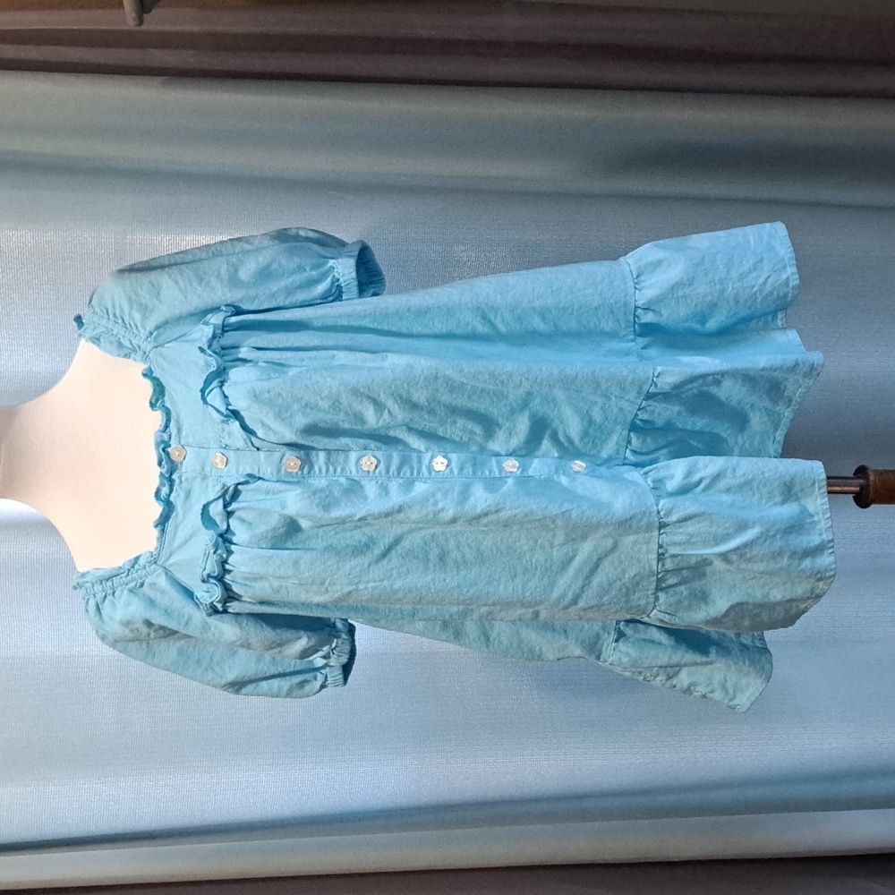 Stoney Clover XS Ruffle Babydoll Mini Pocket Dress
